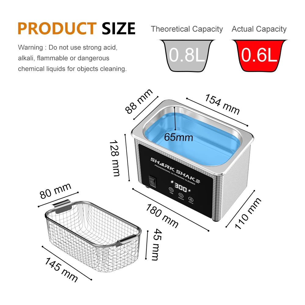 2L 3L 4L 6L 10L 15L 22L 30L Digital Ultrasonic Bath 600W Heater Timer Degas Clean Basket Ultrasound Cleaner Cleaning Tool