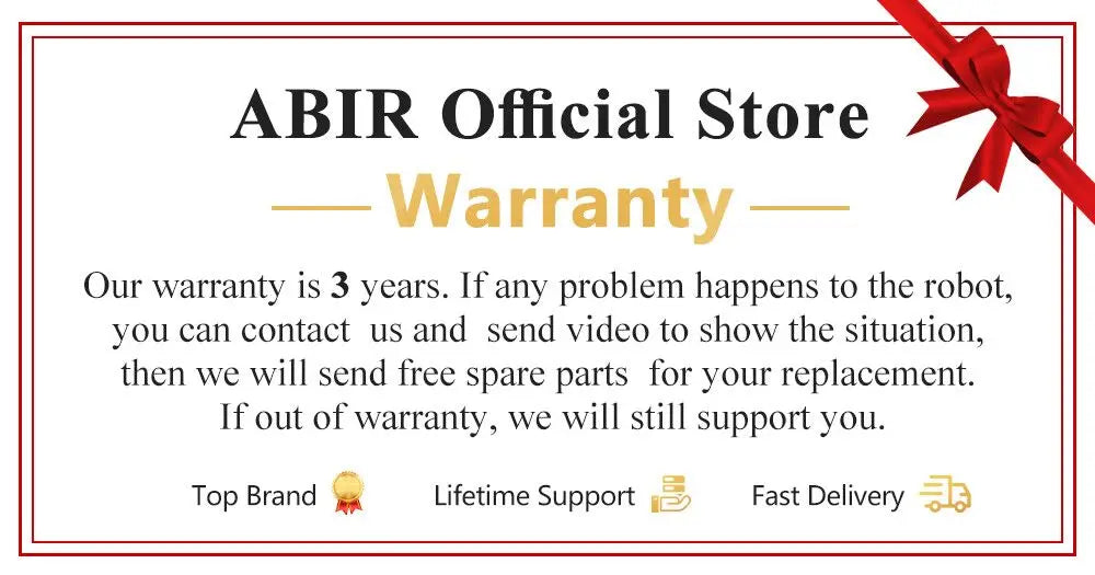 Window Vacuum Robot Cleaner ABIR WD8, Dual Ultrasonic Spray, AI intelligent Wipping, Updated Laser,Smart Home Glass Wall Washing