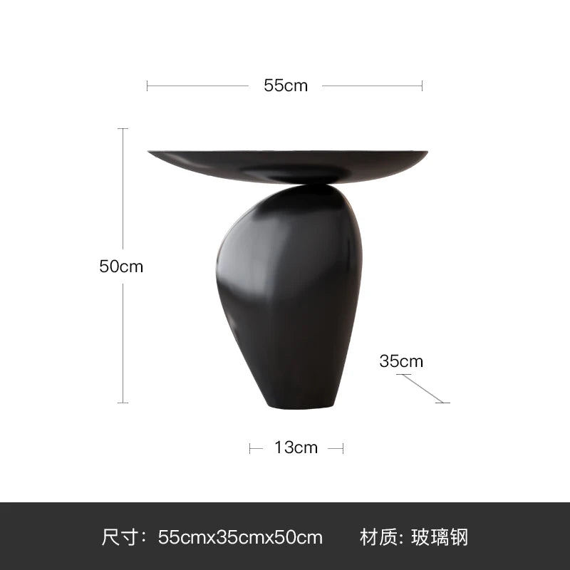 Creative Cobblestone Side Table – Nordic Style Unique, modern design perfect for living rooms, bedrooms, or sofa corners. Stylish coffee/tea table for home décor.
