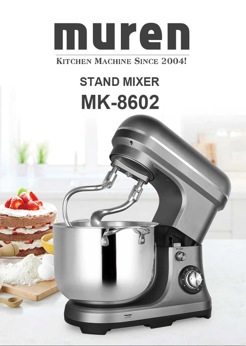 Home Stand Mixer High Power Capacity 2000W 11L Cake Bread Dough Mixer Planetary Electric Home Kitchen Appliance Food Mixer