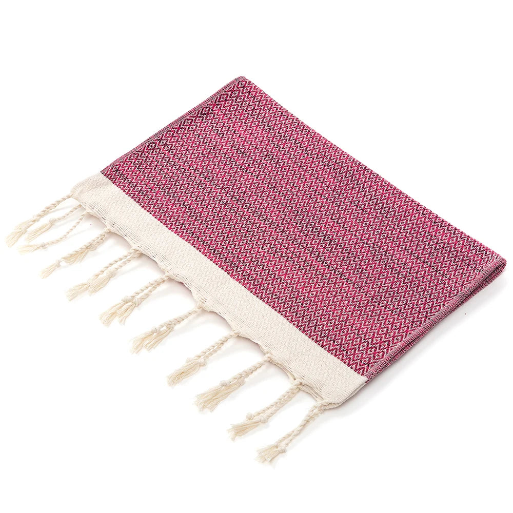 YEUZLICOTTON 100%cotton Turkish towel with tassels for home 40*100CM Sauna Spa Bath sports Towels Tablecloth Bathroom set