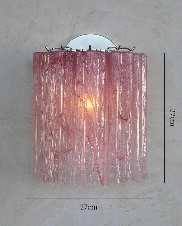 Art Deco Stained Glass Tube Chandelier – Luxury Ceiling Pendant Light Elegant lighting fixture perfect for kitchen islands, dining rooms, or any upscale interior space. Adds a touch of sophistication and style.