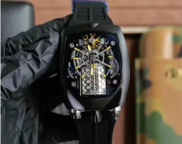 Advanced limited edition men's mechanical watch new design carving custom watch automatic mechanical men's watch men's gif