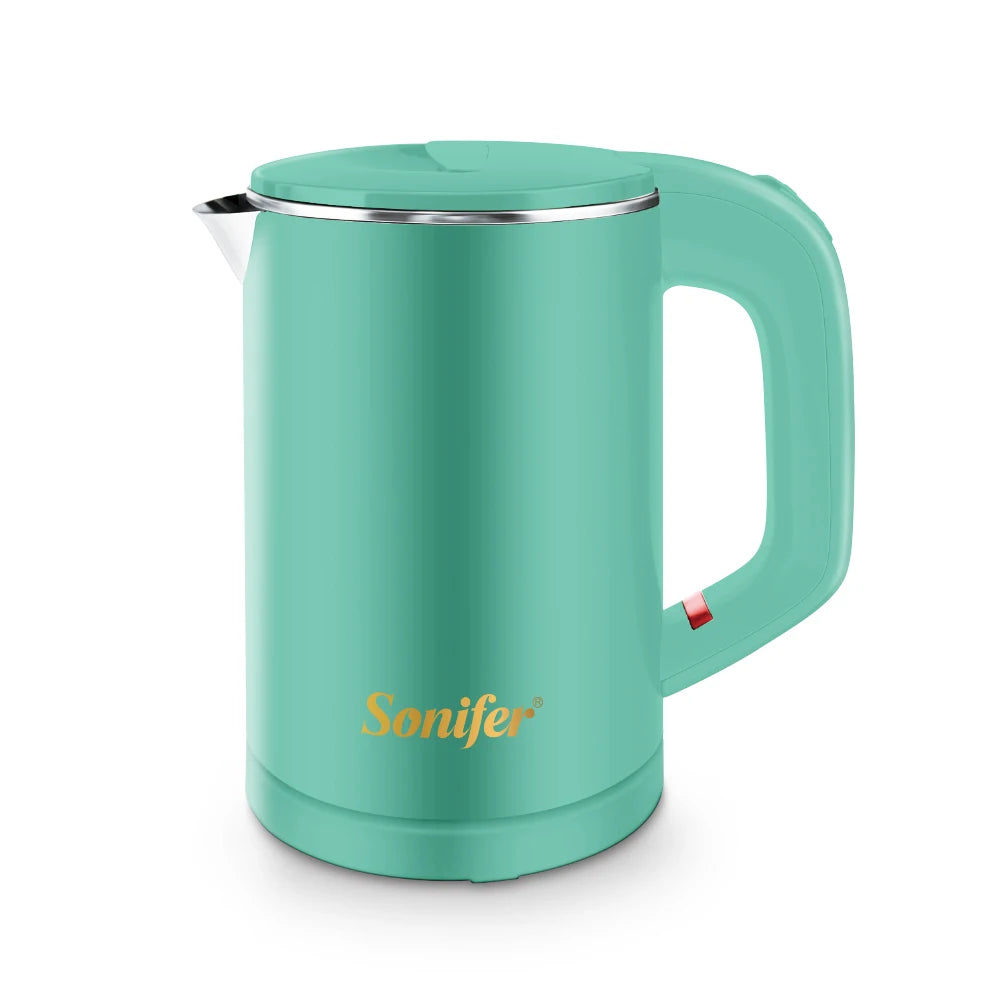 Travel Electric Kettle Tea Coffee 0.6L Mini Stainless Steel Cordless Portable  Kettle 800W For Hotel Family Trip Pot Sonifer