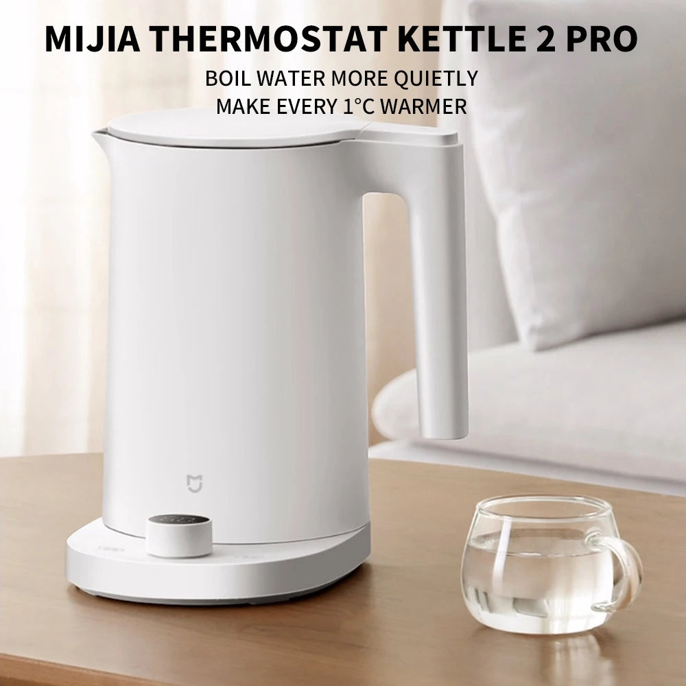 NEW MIJIA Smart Kettle 2 Pro Electric Kettles Kitchen Appliances LED Display 24H Intelligent Temperature Constant samovar