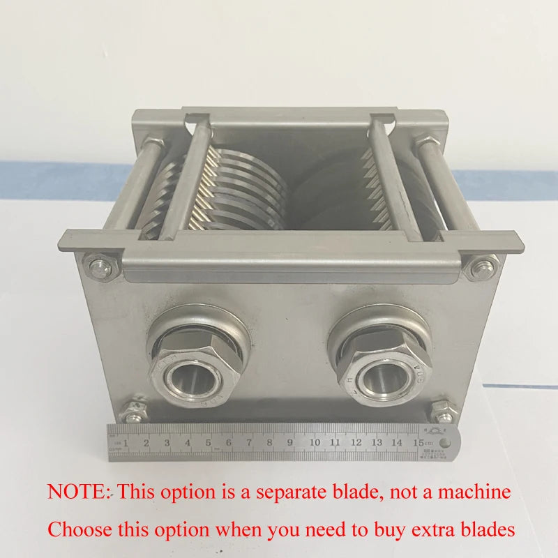Meat Slicer Commercial Stainless Steel Meat Slicing Machine Meat Shredded Diced Machine 110V 220V