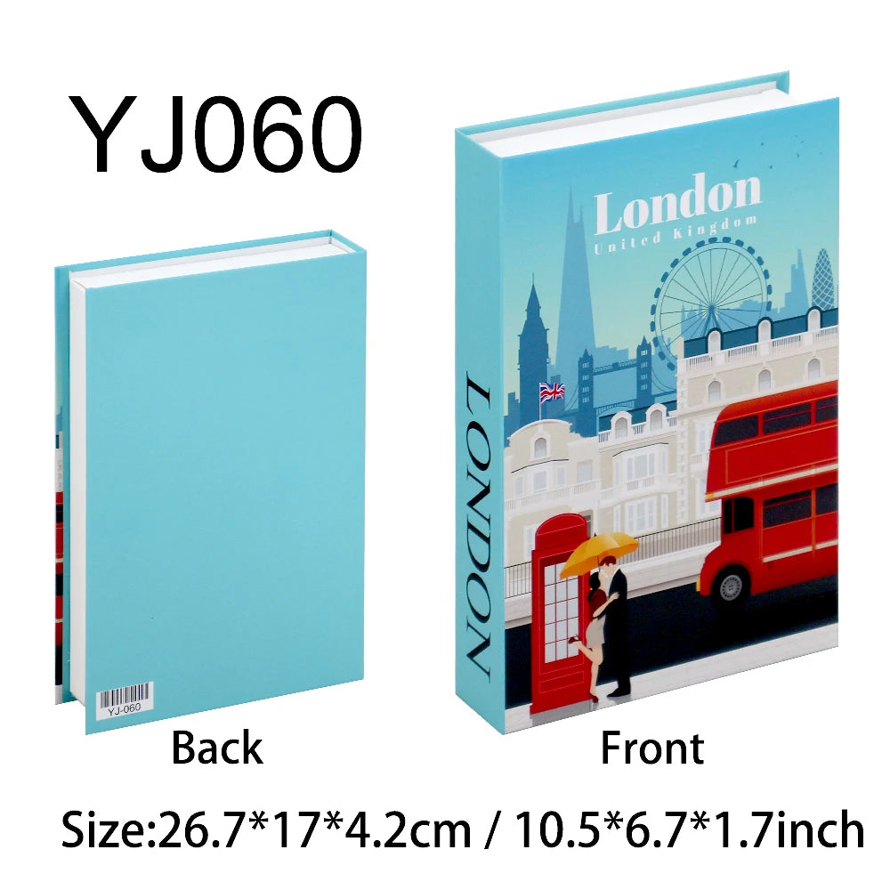 Aperol Cocktail Luxury Fake Books Decoration Coffee Table Decorative Books Club Villa Hotle Decoration Shooting Props Home Extra