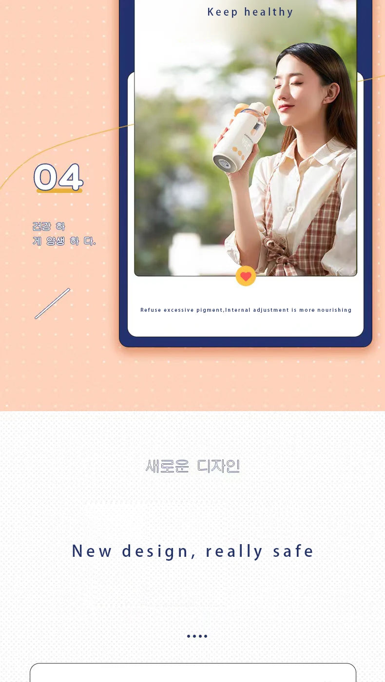 Wireless Milk Conditioner Portable Kettle USB Rechargable Water Bottle LED Display Thermos Cup Portable Heating Cup Milk Warmer