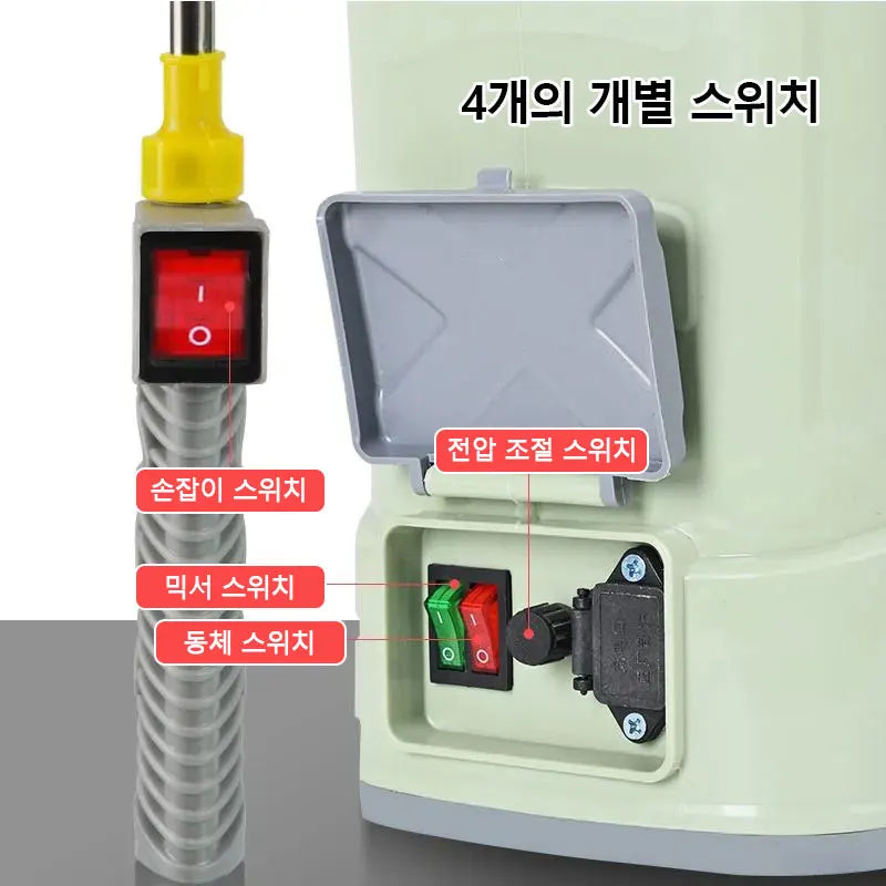 NEW Upgrade 100A Large Capacity Lithium Battery Electric Stirring Sprayer Full-automatic High Pressure Garden Irrigation Sprayer