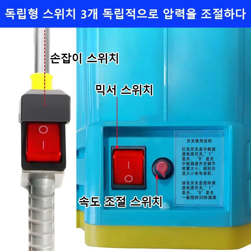 Upgraded Electric Stirring Sprayer Quick Plug-in K8800 Lithium Battery Agricultural Garden Irrigation Sprayer