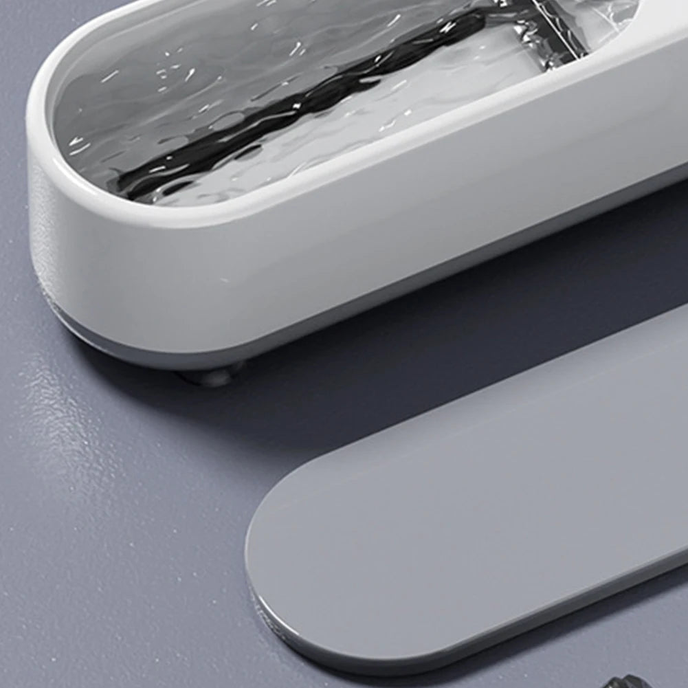 Ultrasonic Jewelry Cleaner Machine Portable Glasses Cleaner Retainer Cleaner Machine High Frequency Vibration for Coins Dentures