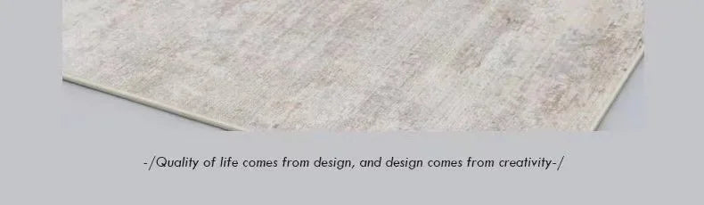 Thickened Study Carpet Modern Abstract Carpets for Living Room Home Washable Plush Floor Mat Minimalist Bedroom Decor Art Rug