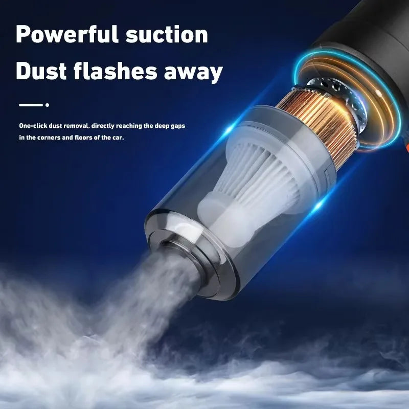 2025 Portable Small Vacuum Cleaner For Multi Purpose Vehicles Small Household Pump Handheld Car Vacuum Cleaner