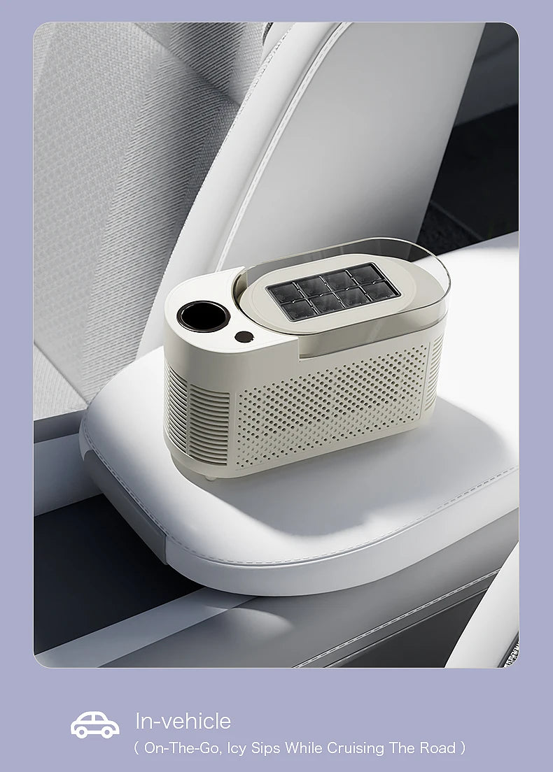 Portable Small Ice Maker Mini Convenient Home Dormitory Office Camping Car Cube Ice Automatic Ice Making Box ice machine 220V