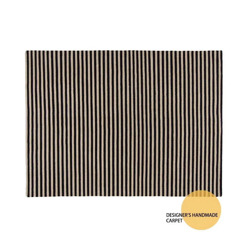 French Retro Rugs for Bedroom Checkerboard Living Room Decoration Carpet Ins Wind Plaid Bedside Floor Mat Large Area Plush Rug