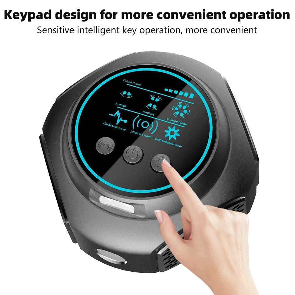 Ultrasonic Electronic Rodent Repellent 360°all-round Degrees Rat Repeller Effectively Repel Flies Cockroaches Mosquitoes