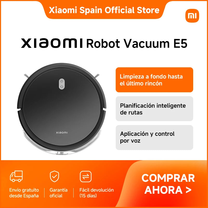 Official |    Xiaomi Robot Vacuum E5 Black