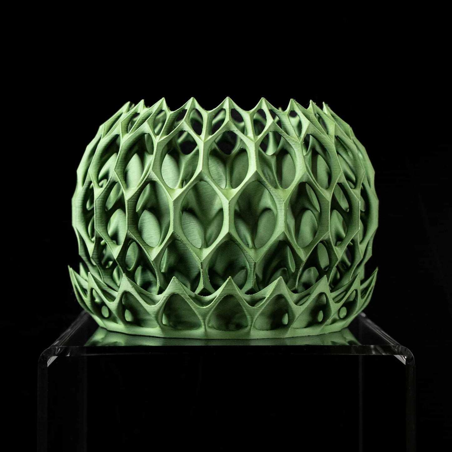 Modern Minimalist 3D Printed Plant Pot – Biodegradable Flower Planter for Home Decor, Eco-Friendly Sustainable Gift (Invader)