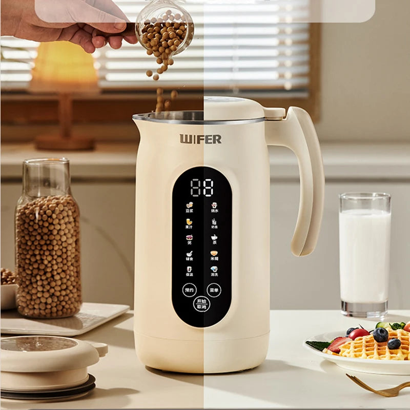Automatic Soy Milk Machine Electric Juicer Blender Multifunctional Wall Breaking Machine Soybean Milk Maker Breakfast Machine