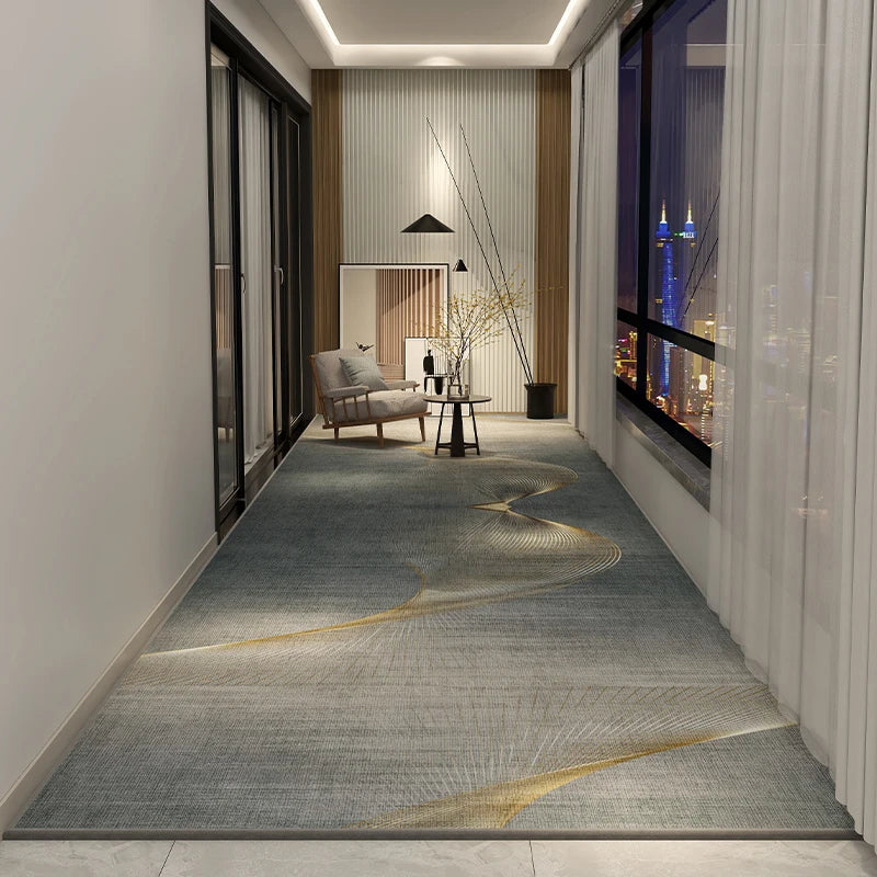 Custom Made Long Hallway Carpets European Stairs Corridor Carpet Hotel Hall Runner Aisle Carpet Area Rugs Non-slip Floor Mat