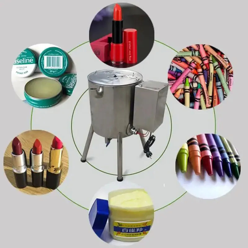 Heating and stirring filling machine 15L/30L lipstick filling machine hand soap filling machine lipstick quantitative filling
