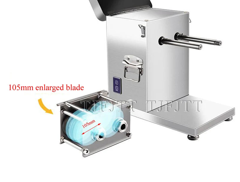 Commercial Meat Slicing Machine Meat Slicer Electric Meat Cutting Machine 1500W Large Power Meat Mincer