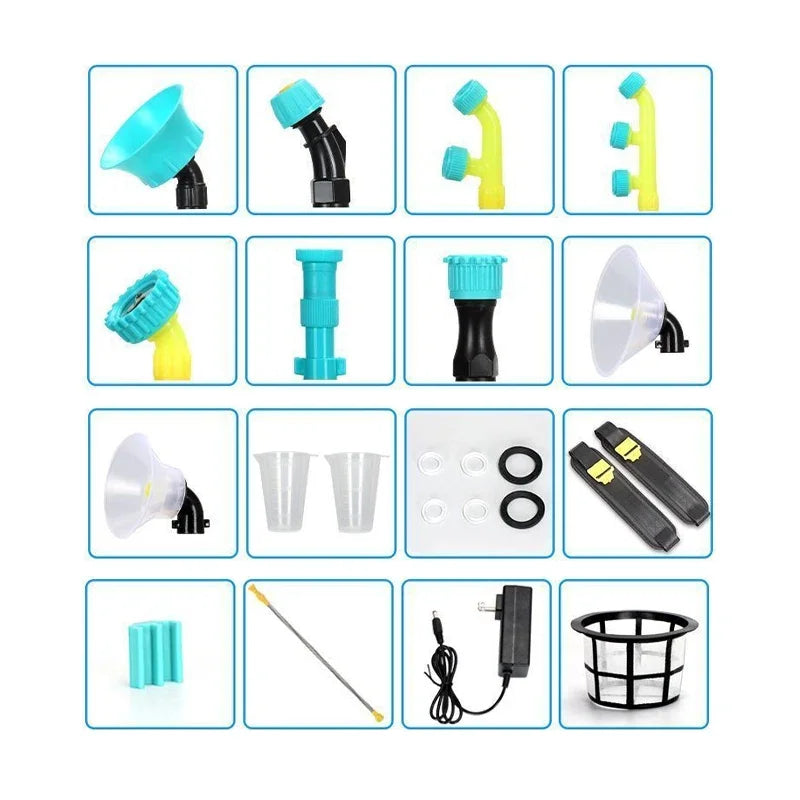 20L High-pressure Household Backpack Sprayer Agricultural Outdoor Sprayer Lithium Battery Detachable