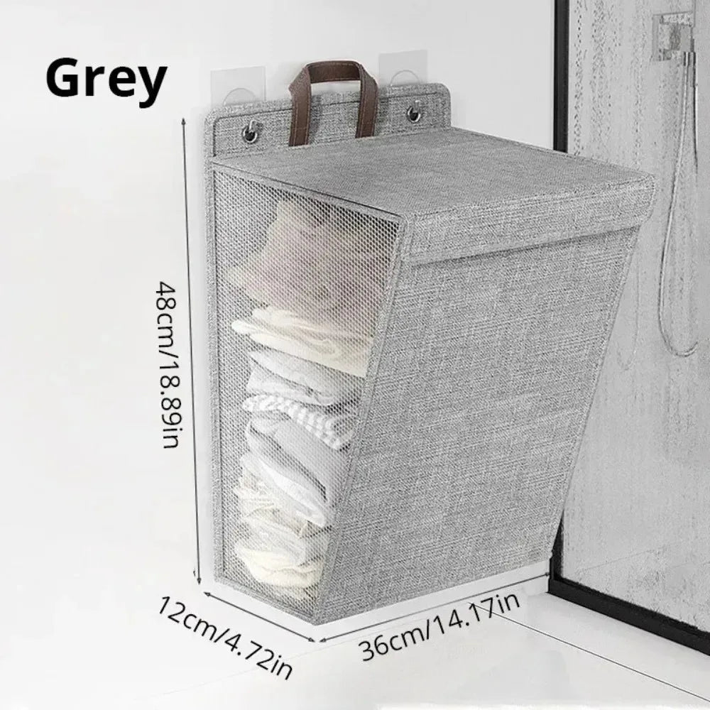 Household Laundry Baskets Foldable Bathrooms Laundry Baskets Large Capacity Multifunctional Waterproof Clothes Storage Basket