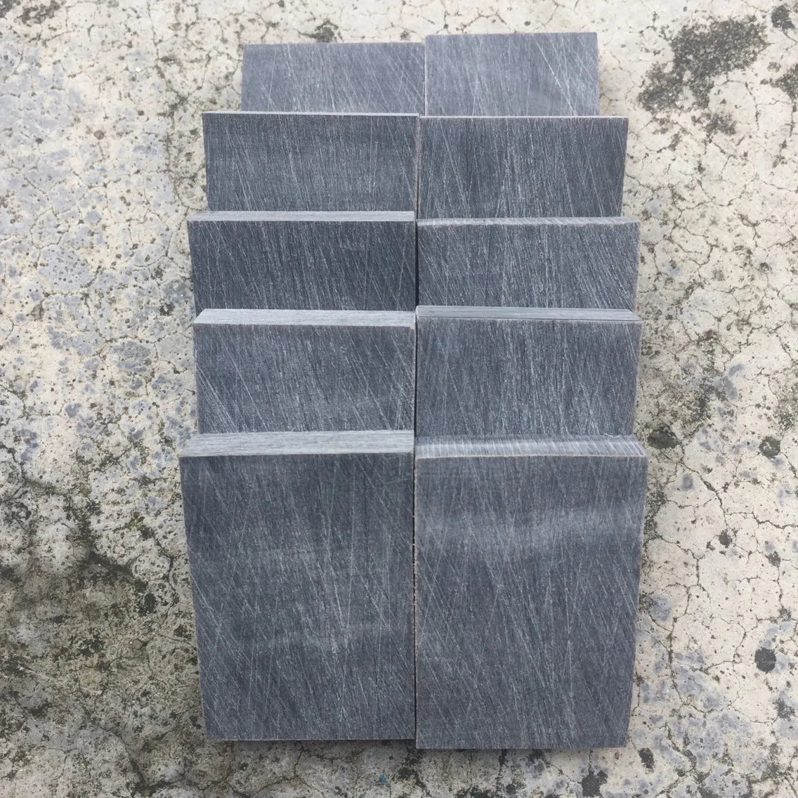 1PC Natural Black Buffalo Horn Sheet White Sheep Horn Knife Blanks Plate Scales Carving Patching Handle Material