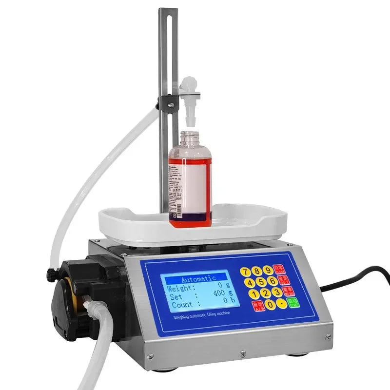 CSY3500 Peristaltic Pump Filling Machine Perfume Filler Automatic 3500ml/m Liquid Paste Essential Oil Nail Polish Olive Chemical