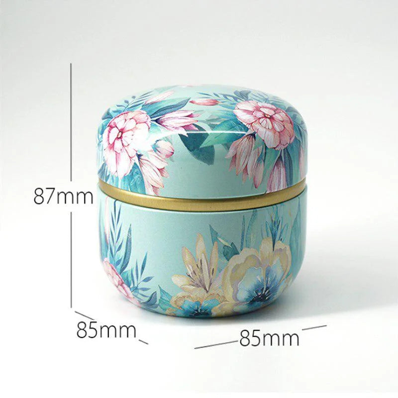 Tea Storage Kitchen Tea Box Jar Storage Holder Sweetmeats Candies Cans Teaware Tea Caddies Containers Multi-purpose Storage Box