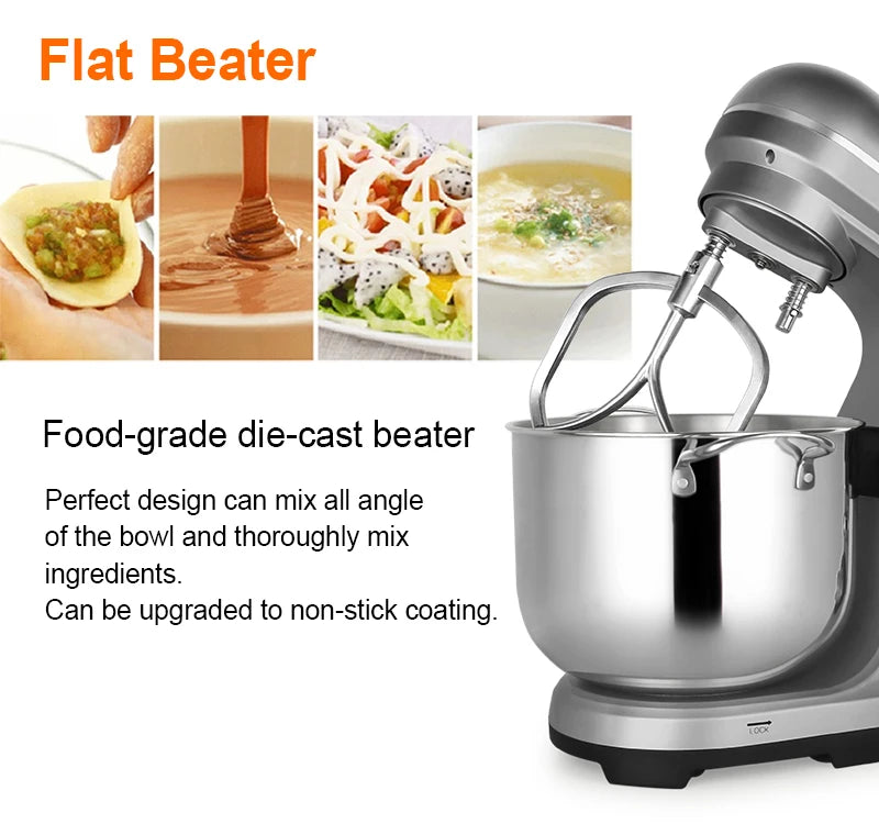 Home Stand Mixer High Power Capacity 2000W 11L Cake Bread Dough Mixer Planetary Electric Home Kitchen Appliance Food Mixer