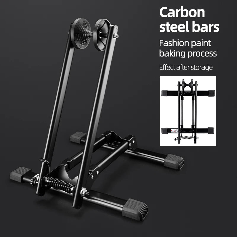 ROCKBROS Bike Parking Stand Indoor Floor Stable Support Bicycle Parking Stand Road MTB Bike Support Holder Rack Bike Accessories