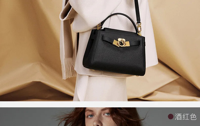 Medium High-End Handbag – Elegant & Versatile Stylish shoulder and crossbody bag, perfect for weddings and special occasions with a refined, classy look.