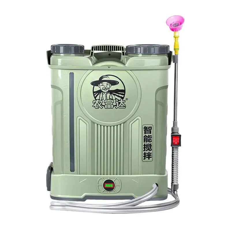 NEW Upgrade 100A Large Capacity Lithium Battery Electric Stirring Sprayer Full-automatic High Pressure Garden Irrigation Sprayer