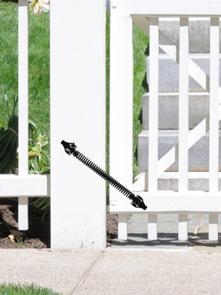 1/2PC Garden Gate Spring Closer 8inch Universal Automatic Gate Spring Metal Fence Gate Spring Closure Rust-Proof Door Outdoor