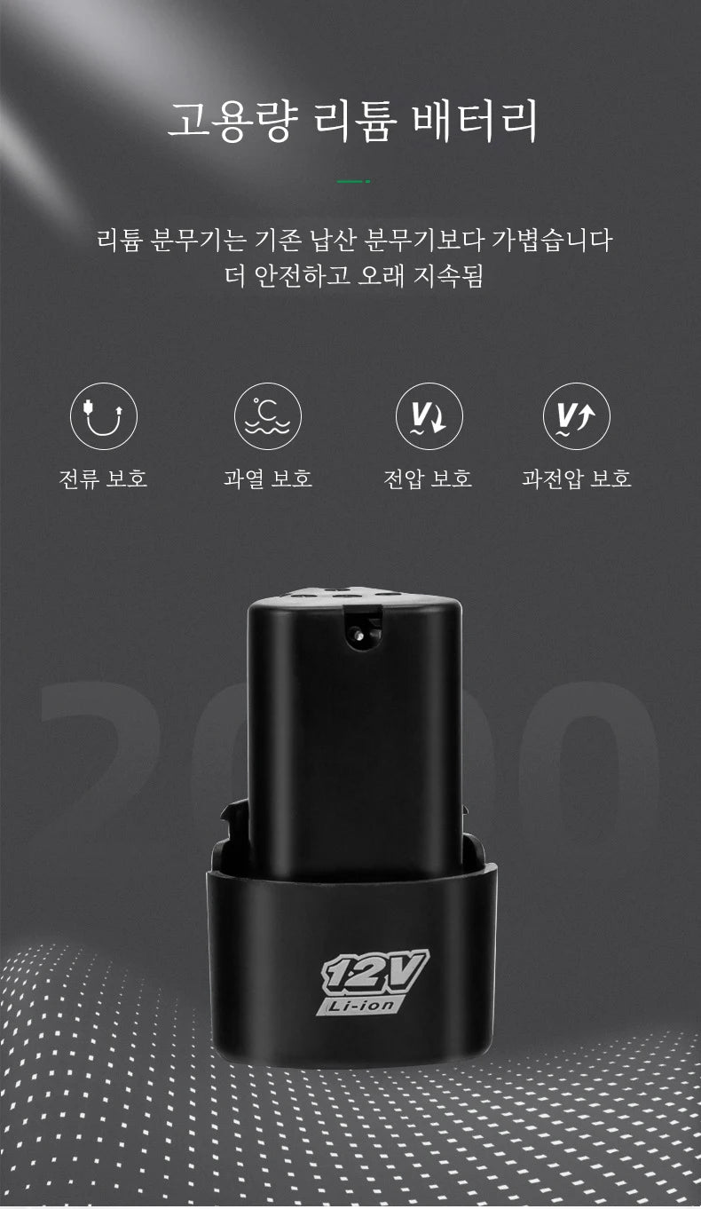20L/10L/8L Electric Sprayer Back Irrigation Rechargeable Agricultural Gardening Tool High Pressure Atomizing Battery Sprayer