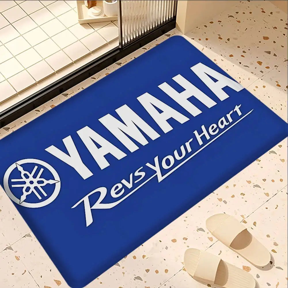 Motorcycle Y-YamAha-S Room Mats Anti-slip Absorb Water Long Strip Cushion Bedroon Mat Household Carpets