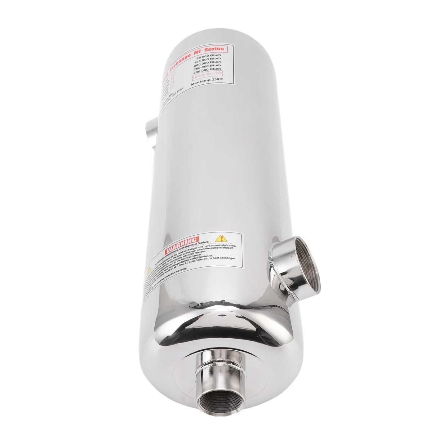 60KW Swimming Pool Heat Exchanger SPA Thermostat Heater Pool Circulating Heating Equipment Pool Heat Exchange Equipment