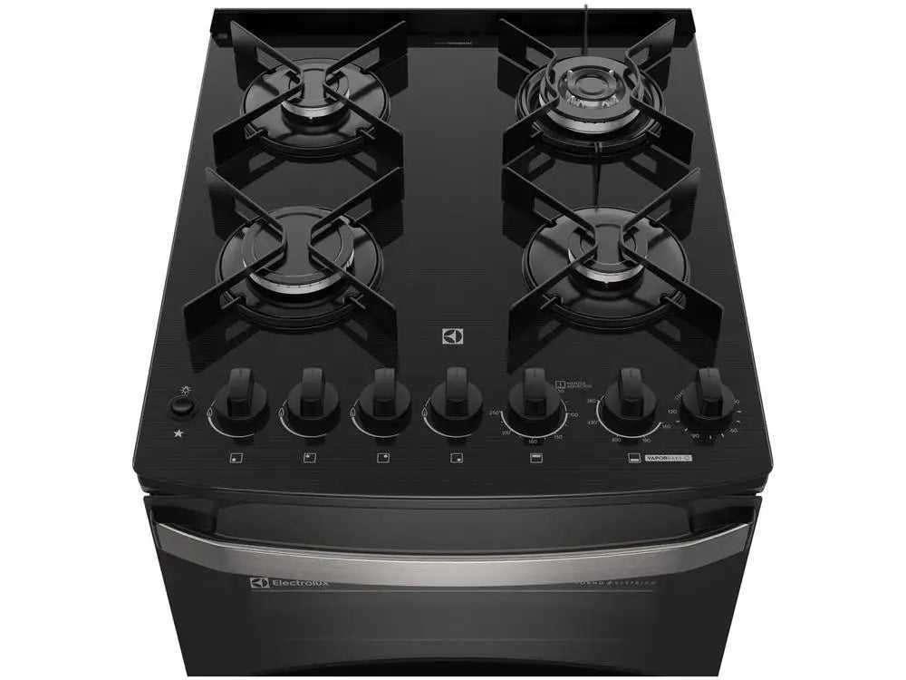 4 Bocas Electrolux Stove Black Glass Table with-110V