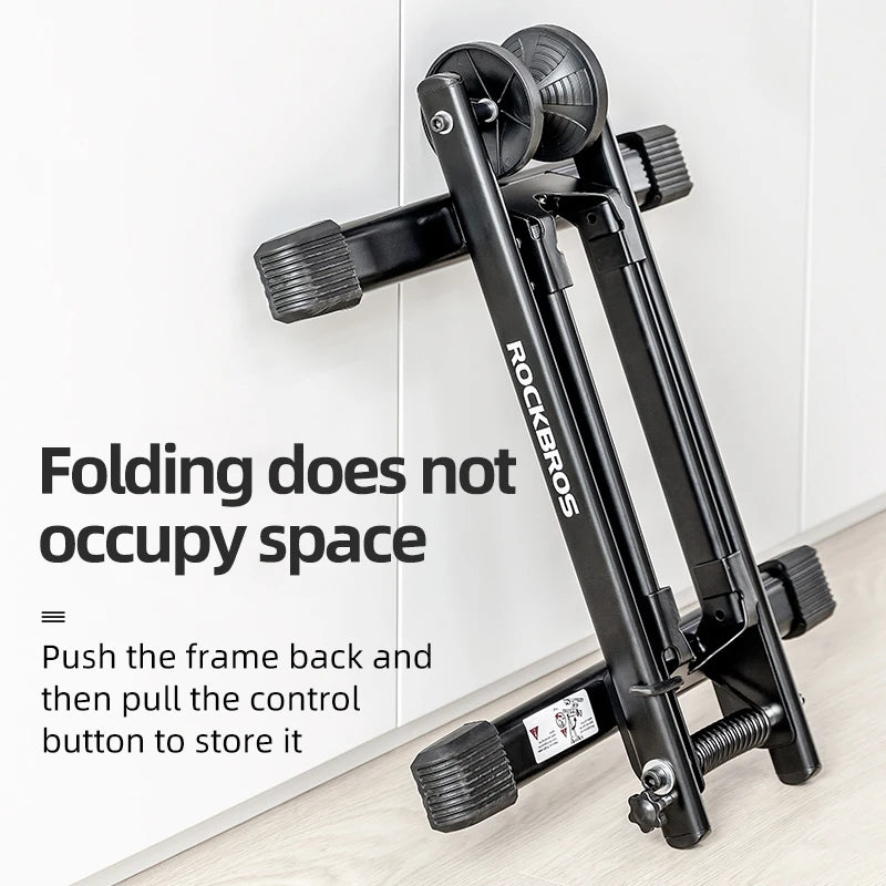 ROCKBROS Bike Parking Stand Indoor Floor Stable Support Bicycle Parking Stand Road MTB Bike Support Holder Rack Bike Accessories