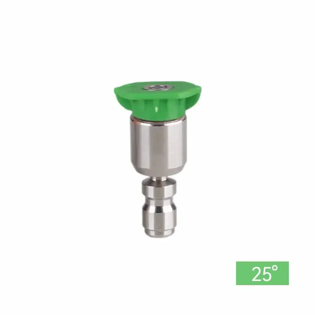 360° Rotatable Pressure Washer Nozzle Tips Kit for 1/4 Quick Connect 4000 PSI Multiple Degrees 0 15 25 40 Degree Spray Nozzles