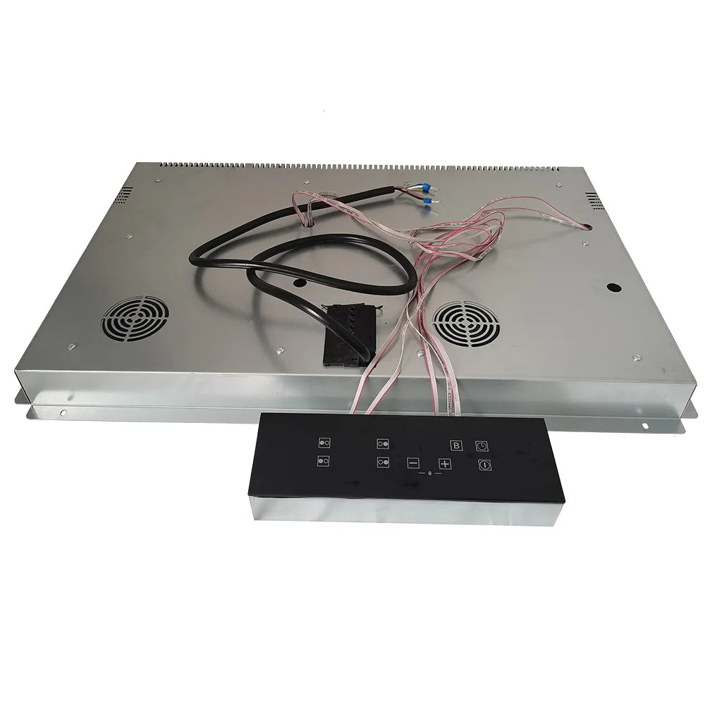 Invisible Built In Induction Hob Cooktop Stove Cooker Under Granite Marble Countertop Hidden 4 burner Hob Separated Control