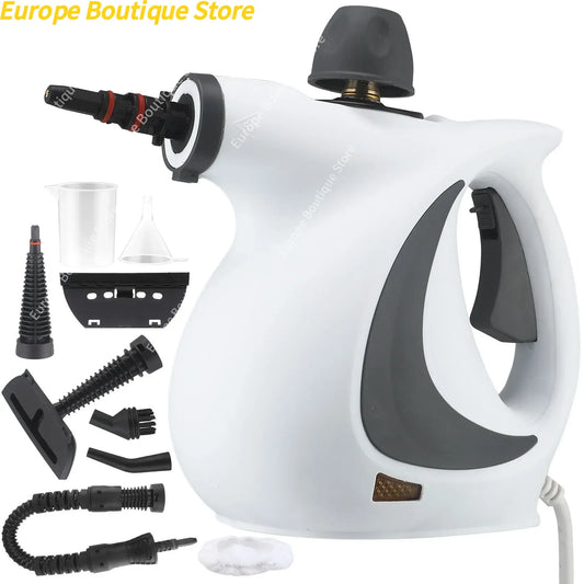 Pressurized Handheld Steam Cleaner for Home - Portable Multi-purpose High Pressure Deep Multi-surface Cleaning Steamer Machine