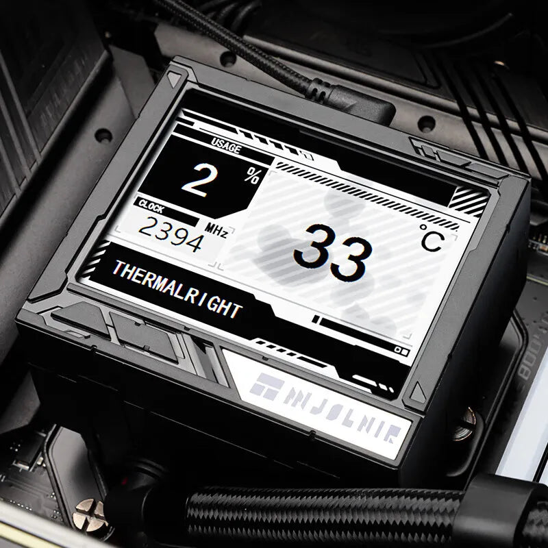 Thermalright MJOLNIR VISION 360  ARGB water-cooled 3.5-inch IPS LCD screen, 14th generation LGA1851/AM5 heat sink