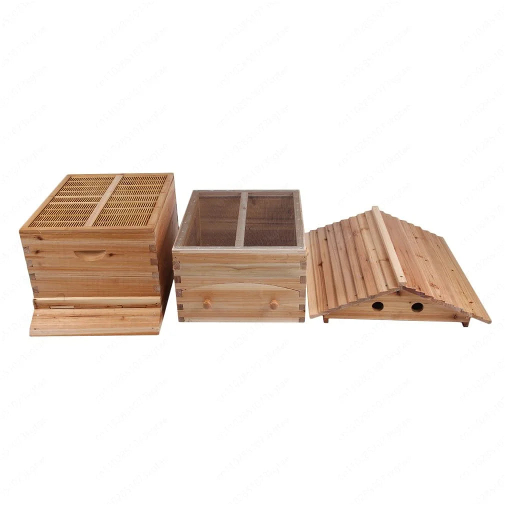 7-Frame Automatic Flow Hive (No Bees) Harvest honey easily, just turn the key, no hive opening needed.
Bee-friendly, beginner-ready, high-quality design.