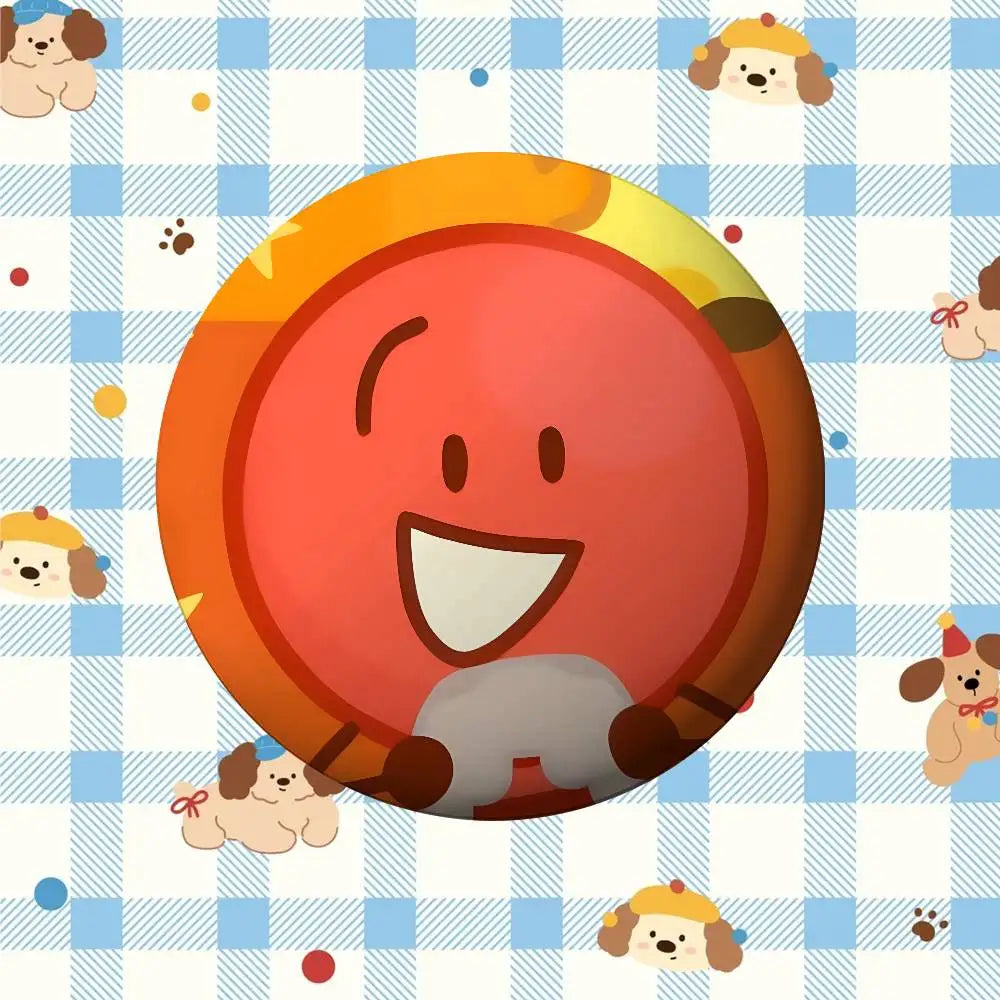 Funny A-Inanimate Insanity-S Badges Tinplate Soft Button Pin Brooch Metal Badge Custom Jewelry Accessories Hat Bag Lapel