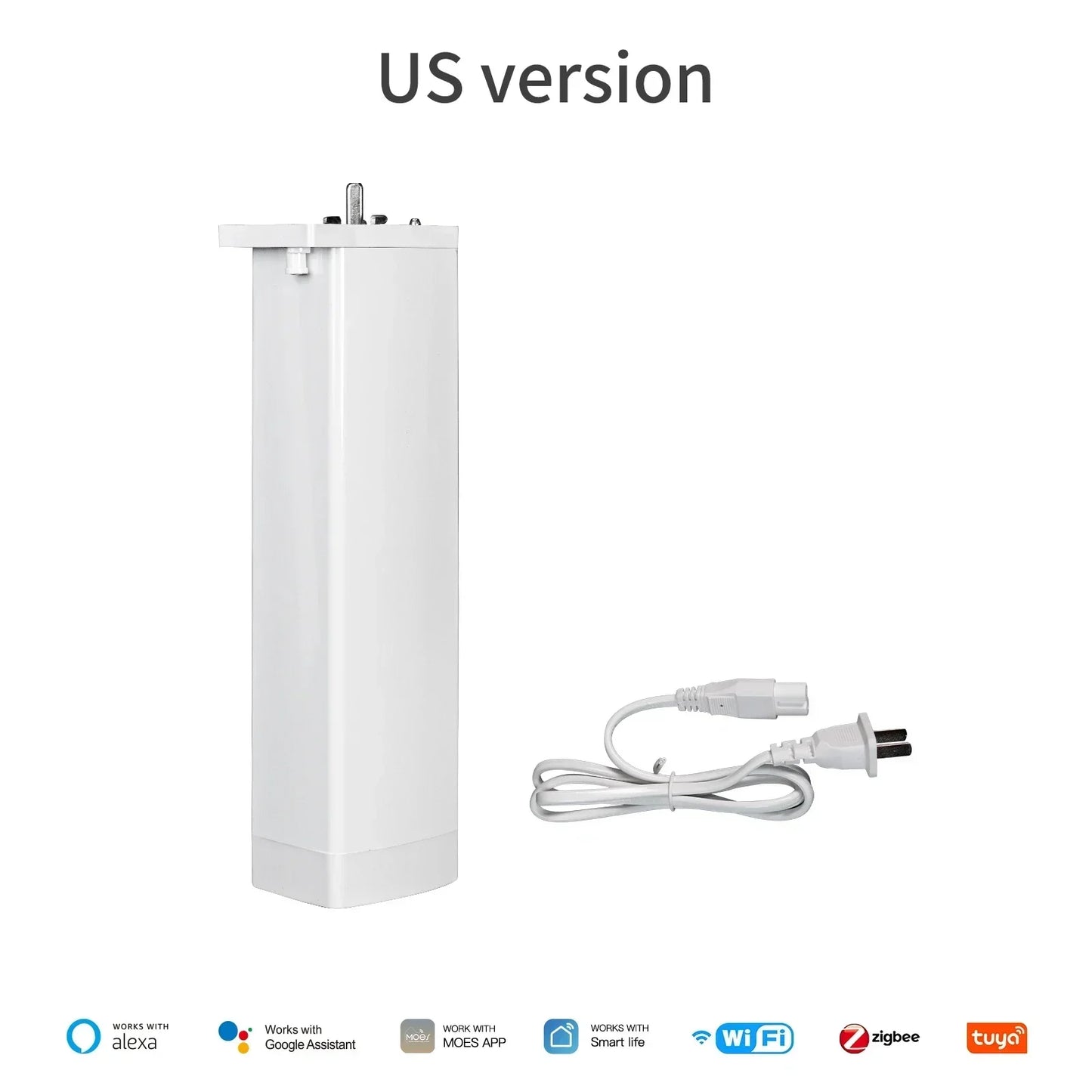 Smart Curtain Motor Electric WiFi and Zigbee Curtain Opener Remote Control For Curtain Track  Compatible with Alexa