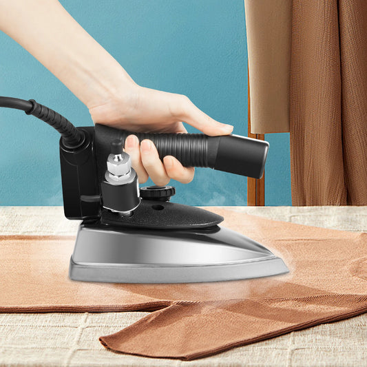 1200W Industrial Electric Steam Iron 5-Gear Temp 3L Tank Dry Steam Ironing Titanium Plated Soleplate Commercial Garment Steamer