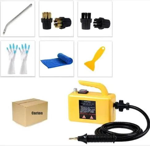 2600W High Temperature Steam Cleaner Portable Sterilization Pressure Jet Washer Machine for Home Car Kitchen Air Conditioner